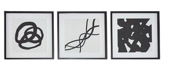 JUEGO DE CUADROS CANIM 40X40