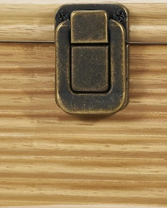 JUEGO DE CAJAS DE MADERA  RECTANGULARES 2PZS